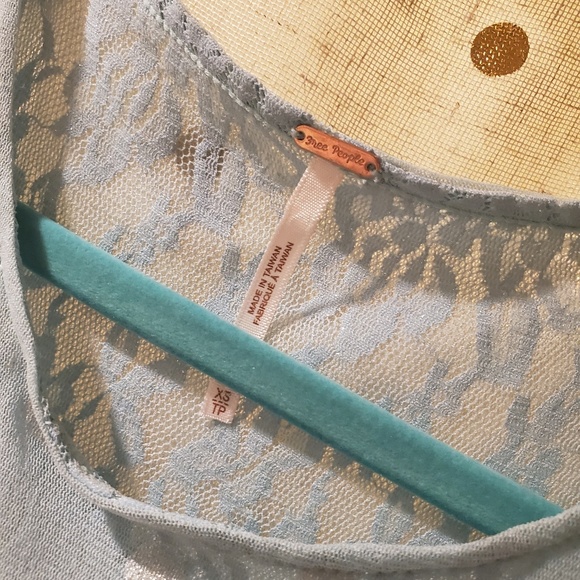 XS Free People French Blue Mini Dress - Picture 3 of 5